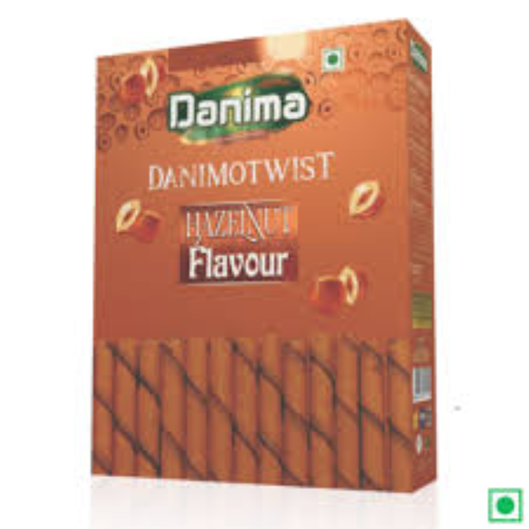 DANIMA WAFER ROLL HAZELNUT 100GM